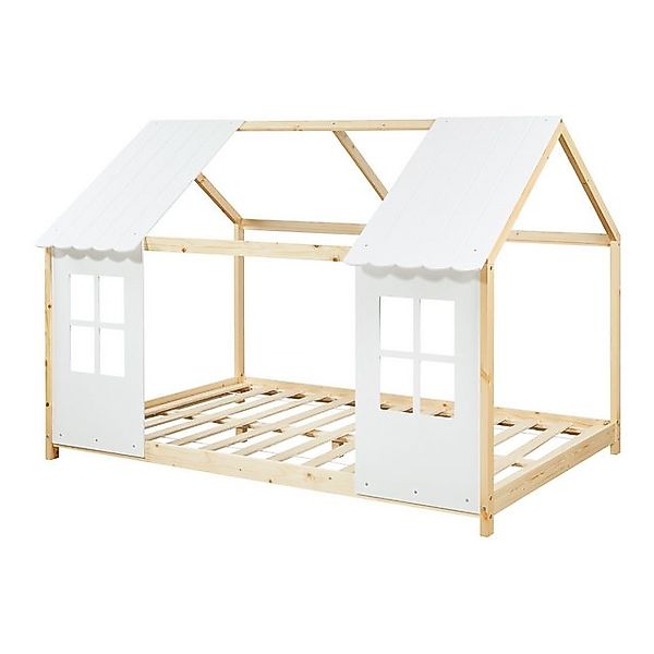 en.casa Kinderbett, »Tostedt« Halboffenes Design 120x200cm günstig online kaufen