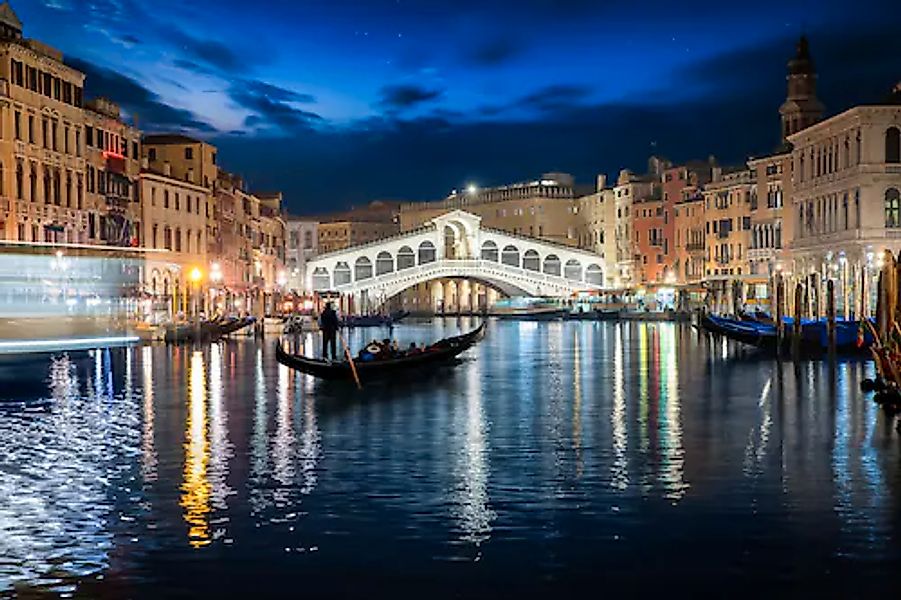 Papermoon Fototapete »Venedig bei Nacht« günstig online kaufen