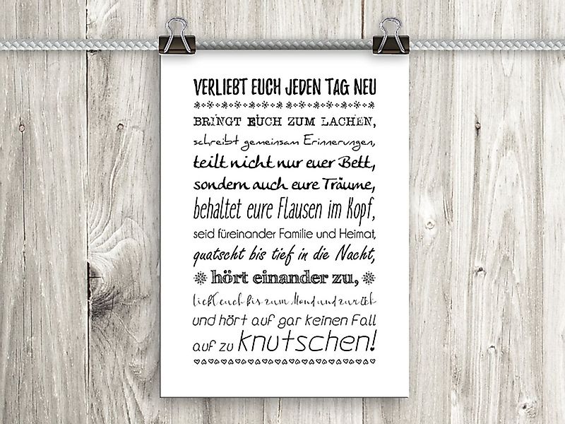 artissimo Poster Poster mit Spruch DinA4 Sprüche Text lustiges Geschenk zur günstig online kaufen