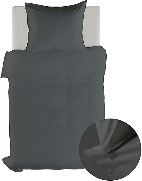 YELLOW Bettwäsche "Suite-Casablanca" 2 Stk. Uni, 100% Baumwolle ab 135x200 günstig online kaufen