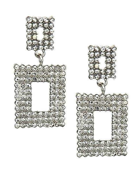 Ella Jonte Paar Ohrhänger, funkelnde Statement Ohrstecker in Gold oder Silb günstig online kaufen