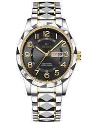 S&T Design Quarzuhr Herren Uhr Edelstahl günstig online kaufen