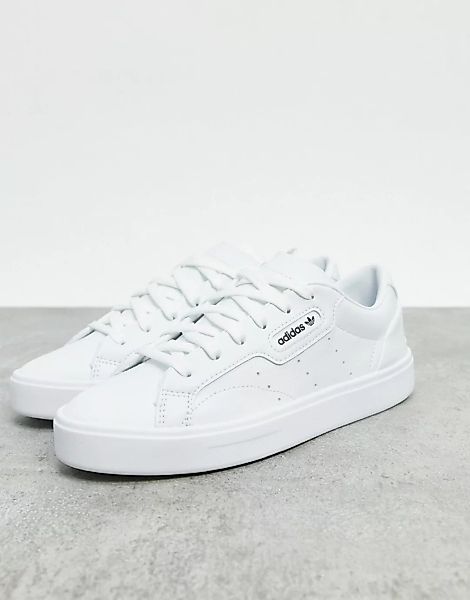 adidas Originals – Vegane, elegante Sneaker in Weiß günstig online kaufen