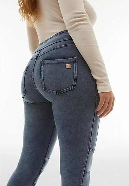 Freddy 7/8-Jeans N.O.W.® Hose aus Jersey-Denim mit Nähten im Stil einer Rad günstig online kaufen