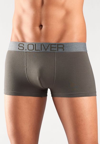 s.Oliver Hipster Packung, 4 Stk. tlg., knapp sitzende Boxershorts für Herre günstig online kaufen