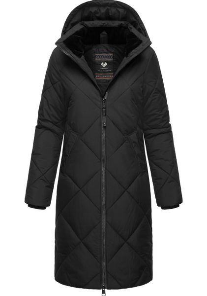 Ragwear Steppmantel "Rebela" stylischer Winterparka mit abnehmbarer Kapuze günstig online kaufen
