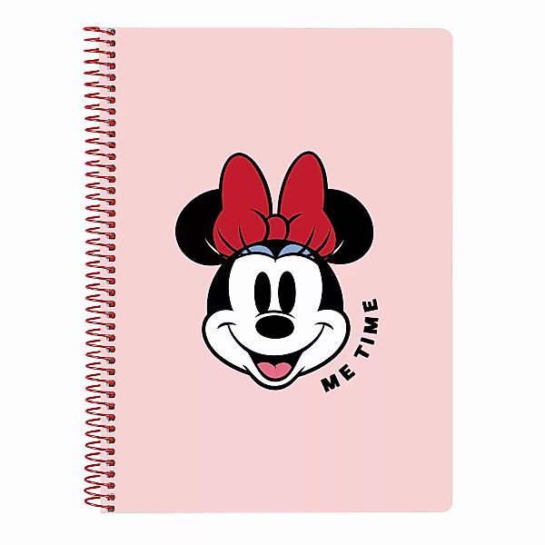 Notizbuch  Minnie Mouse Me Time Rosa 80 Bettlaken günstig online kaufen