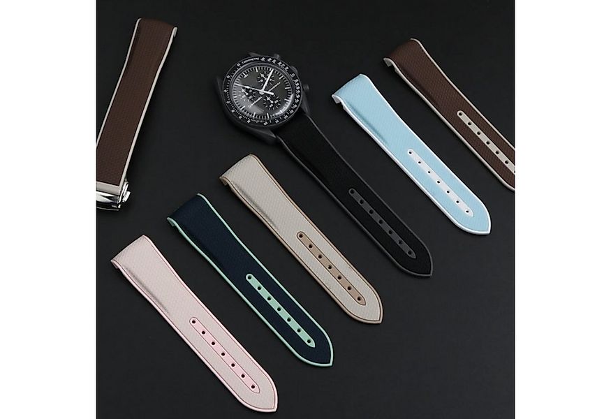 HS.SUPPLY Uhrenarmband passend für Moonswatch Omega x Swatch, passend für a günstig online kaufen
