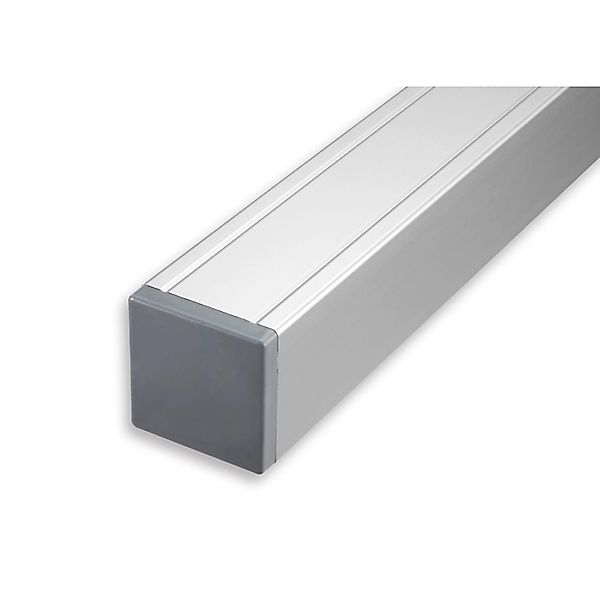 GartenLand Pfosten für Zaunserie Classico und Relax Aluminium 6,8 x 6,8 x 2 günstig online kaufen