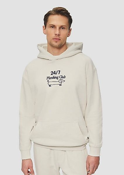 s.Oliver Sweatshirt Softer Hoodie mit Stickerei im Relaxed Fit Artwork günstig online kaufen