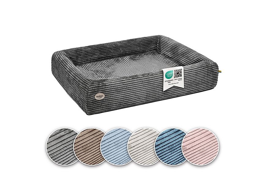 SABRO Hundekorb KUDDE Orthopädisch - Waschbar & Wasserabweisend - Ergonomis günstig online kaufen