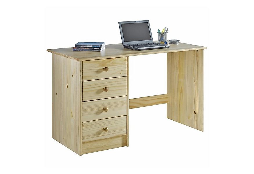 IDIMEX Schreibtisch ARNE, Schreibtisch Kinderschreibtisch mit 4 Schubkästen günstig online kaufen