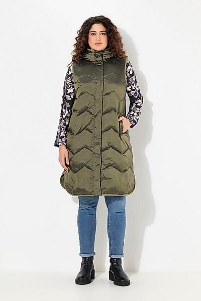 Ulla Popken Steppweste HYPRAR Funktions-Steppweste Kapuze Stehkragen günstig online kaufen