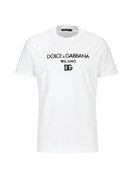 DOLCE & GABBANA T-Shirt Logo Print (1-tlg) günstig online kaufen