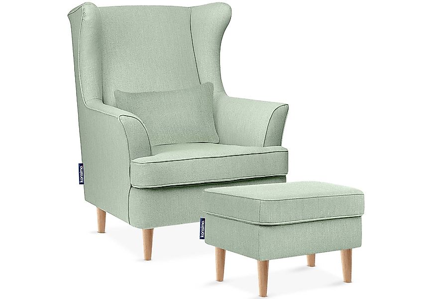 KONSIMO® Ohrensessel STRALIS Sessel, zeitloses Design günstig online kaufen