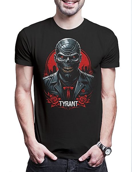 Urban Backwoods Print-Shirt Oldschool Tyrant Herren T-Shirt Evil Horror Rac günstig online kaufen