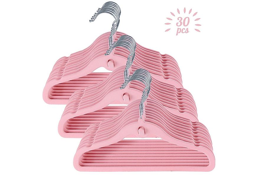 ElitVita Kleiderbügel 20/30 Stück, Kinder Samt Kleiderbügel, für Babys von günstig online kaufen