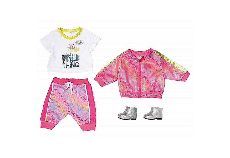 Zapf Creation® Puppenkleidung 828335 BABY Born Deluxe Trendiges Pink Set, 4 günstig online kaufen