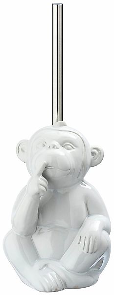 WENKO WC-Garnitur "Monkey" 1 Stk. aus Keramik Keramik günstig online kaufen