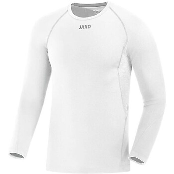 Jako Langarmshirt Compression 2.0 (Polyester-Stretch-Tech) weiss günstig online kaufen