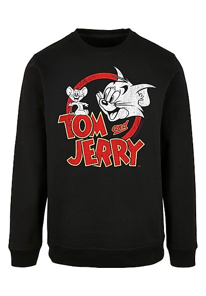 F4NT4STIC Sweatshirt "Tom und Jerry Distressed Logo" Print günstig online kaufen