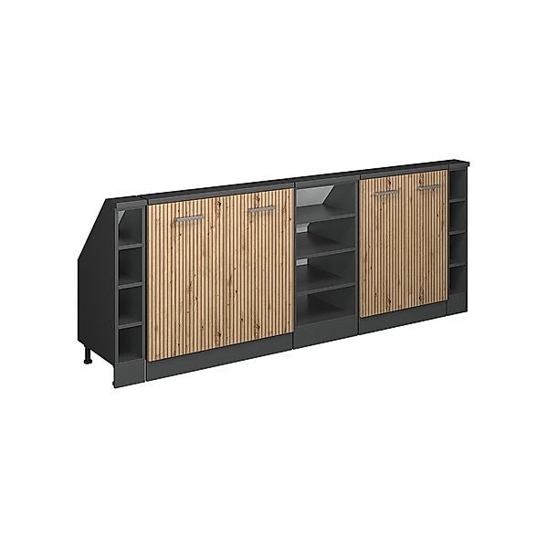 Vicco Unterschrank R-Line, Artisan Eiche/Anthrazit, 215 günstig online kaufen