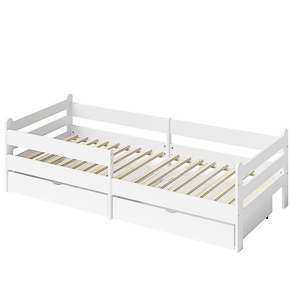 Bellabino Kinderbett Kuru 90x200 cm (weiß, günstig online kaufen