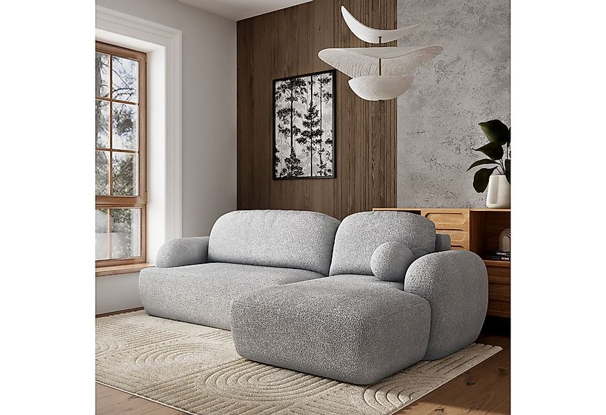 Masseno Ecksofa MODENZA mit Schlaffunktion L-Form, Sofa mit Bettkasten günstig online kaufen