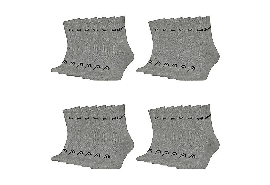 Head Sportsocken Short Crew Socken (12-Paar) mit Logo günstig online kaufen
