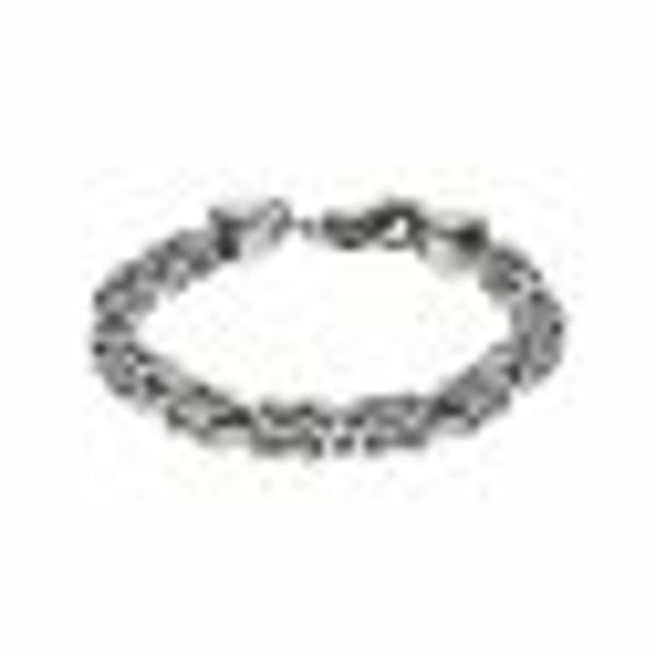 Armband Silber 925 poliert Königskette 8mm breit günstig online kaufen