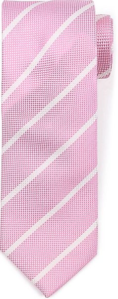 Suitable Krawatte Streifen Pink - günstig online kaufen