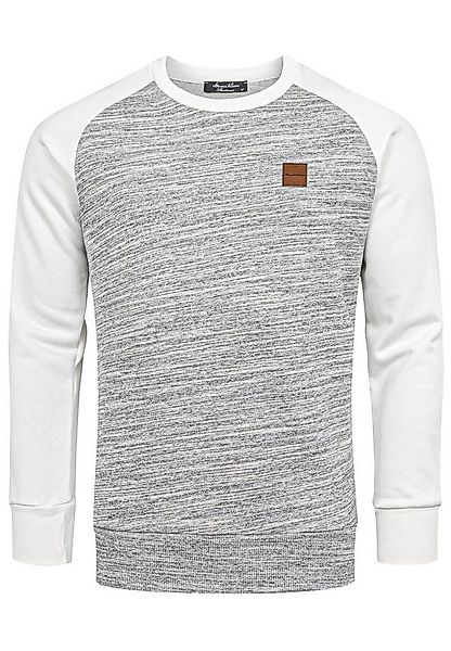 Amaci&Sons Sweatshirt ELGIN Pullover mit Rundhalsausschnitt Herren Basic Co günstig online kaufen