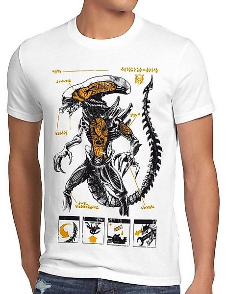 style3 T-Shirt Alien Xenomorph ripley kino ridley scott prometheus nostromo günstig online kaufen