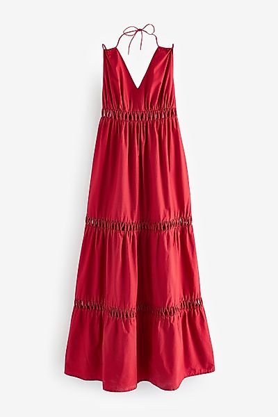 Next Sommerkleid Gestuftes Sommerkleid, Petite (1-tlg) günstig online kaufen
