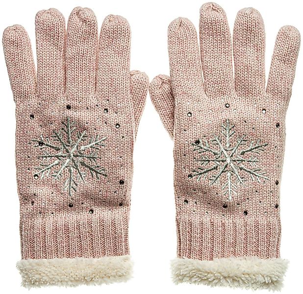 Caspar Strickhandschuhe GLV009 warm gefütterte Damen Strick Handschuhe günstig online kaufen