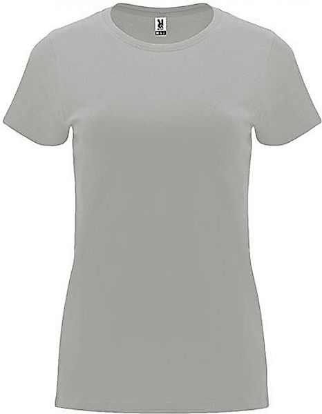 Roly Rundhalsshirt Damen Capri T-Shirt, Tailliert günstig online kaufen