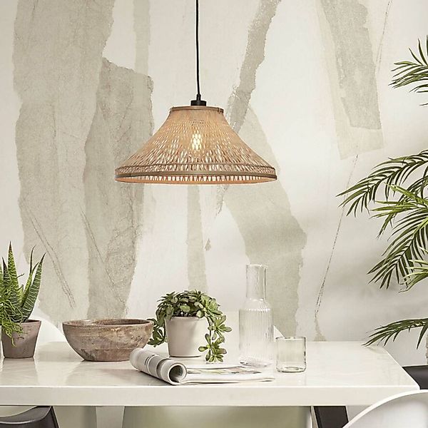 GOOD & MOJO Tahiti Hängeleuchte, natur günstig online kaufen