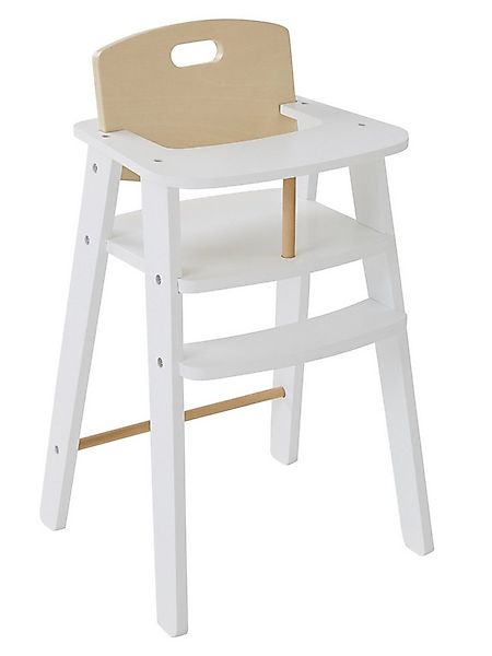 vertbaudet Puppen Accessoires-Set Puppen-Hochstuhl aus Holz FSC günstig online kaufen