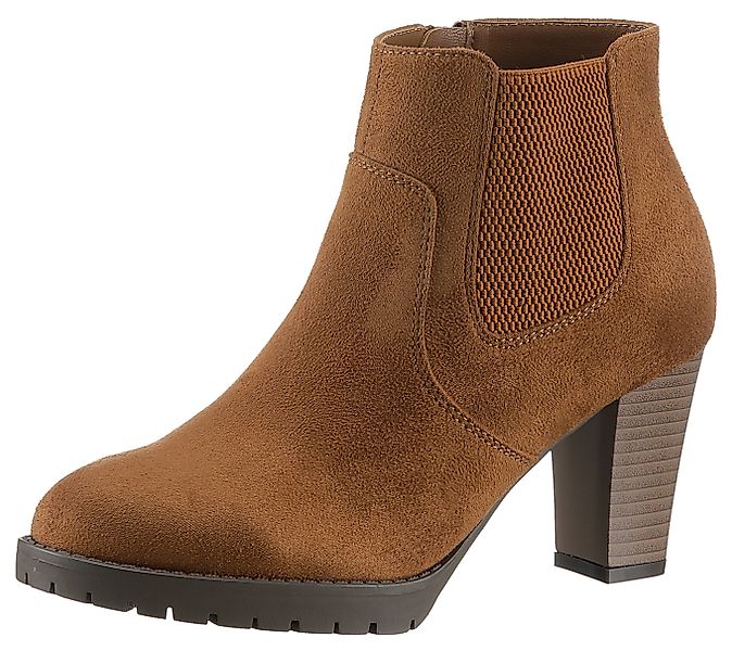 Aniston SHOES Stiefelette, Ankleboots mit seitlichem günstig online kaufen