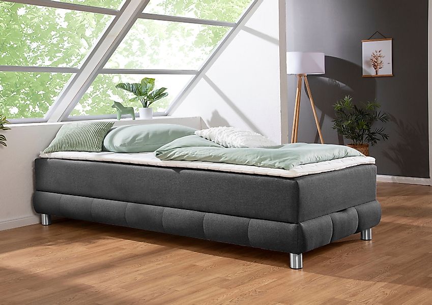 INOSIGN Boxspringbett "Vaasa" für Dachschrägen geeignet, inkl. Bettkasten u günstig online kaufen