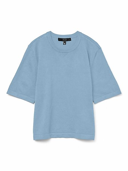 Vero Moda Kurzarmpullover "VMSILJE 2/4 O-NCK OVERSIZE PULL GA NOOS" günstig online kaufen