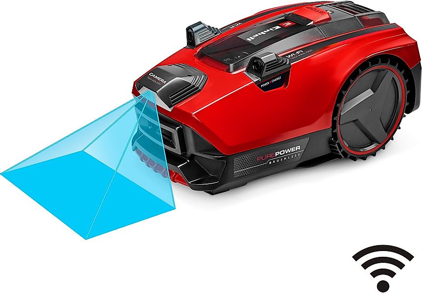 Einhell Rasenmähroboter »FREELEXO CAM PLUS 600«, bis 600 m² Rasenfläche, (9 günstig online kaufen