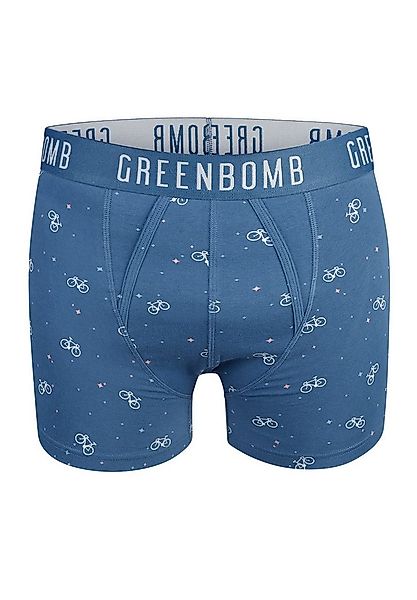 GreenBomb Boxer Trunk Bike Space 2 Motiv Fahrrad GOTS-zertifizierte Herstel günstig online kaufen