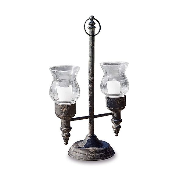 Mirabeau Windlicht Windlicht Oiusseau antikschwarz günstig online kaufen