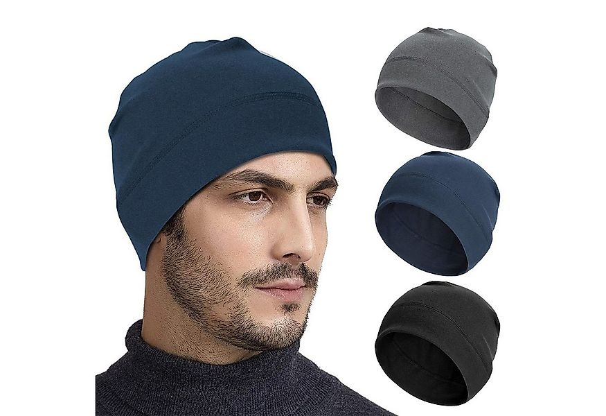 FOUORTUNATE-BEE Beanie 3er-Set Beanie Unisex-Wintermütze für warme Winterta günstig online kaufen