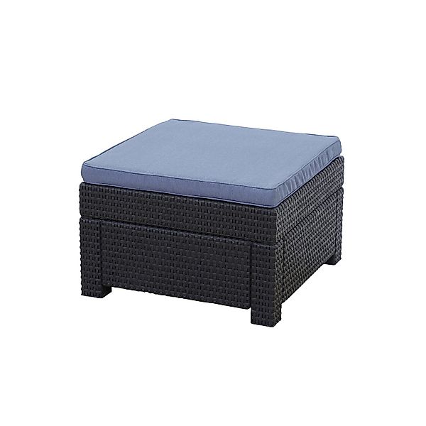 Keter Gartenlounge-Hocker Provence Hocker anthrazit mit günstig online kaufen