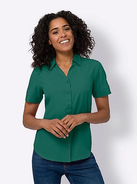 Sieh an! Klassische Bluse Hemdbluse günstig online kaufen