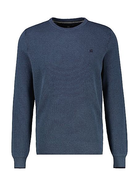 LERROS Rundhalspullover mit Logo-Stickerei günstig online kaufen