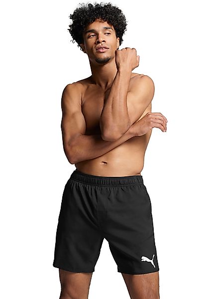 PUMA Badeshorts "PUMA SWIM MEN MID SHORTS", mit elastischem Bund, Seitentas günstig online kaufen