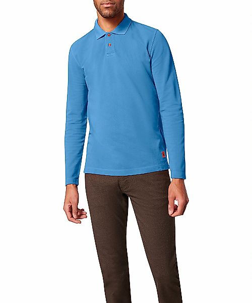 Pierre Cardin Langarm-Poloshirt, mit Knopfleiste günstig online kaufen